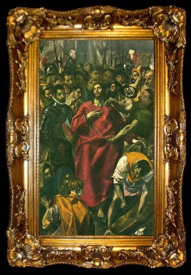 framed  El Greco el espolio, ta009-2
